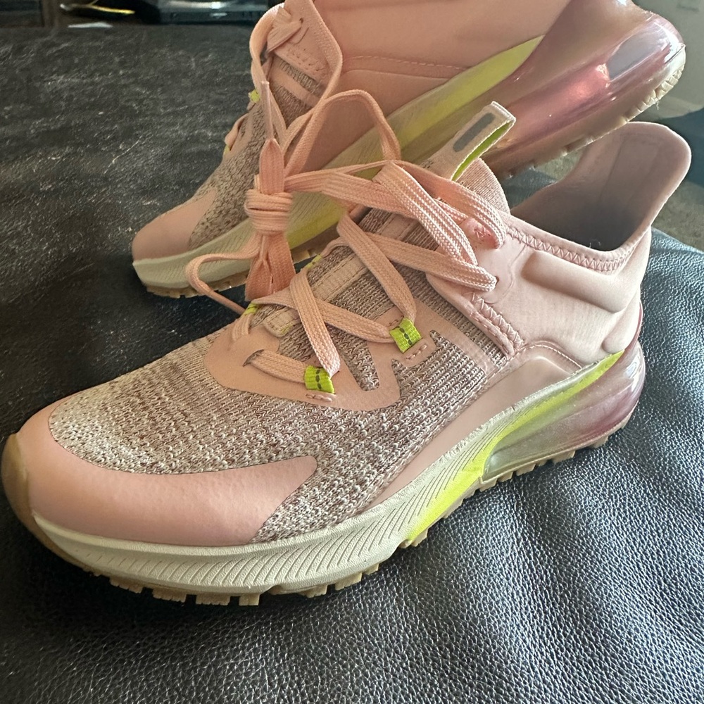 Shoes For Crews Pink and Yellow Athletic Shoes